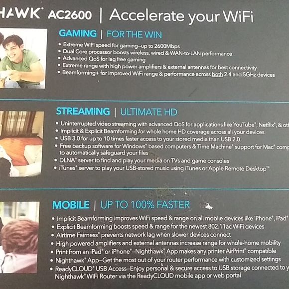 Nighthawk smart wifi router - Picture 4 of 4
